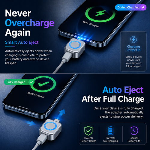 ChargeGuard™ Auto Cut-Off Adapter